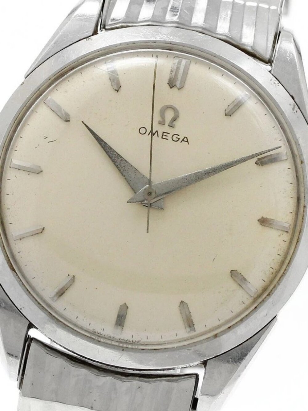OMEGA 2910-5 SC cal.284 Silver Dial Hand Winding Men's Watch